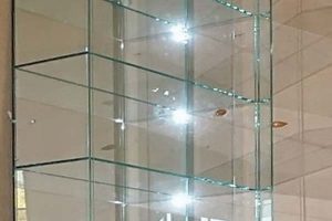 Дизайн стеклянных витрин